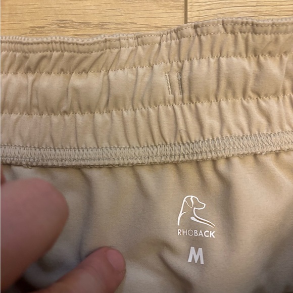Rhoback Men's Delta Performance Joggers in Khaki NWOT Size Medium - Picture 6 of 9